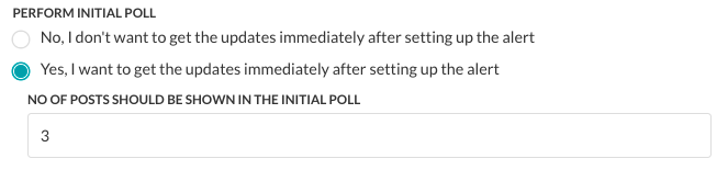 Initial Polling for a Task
